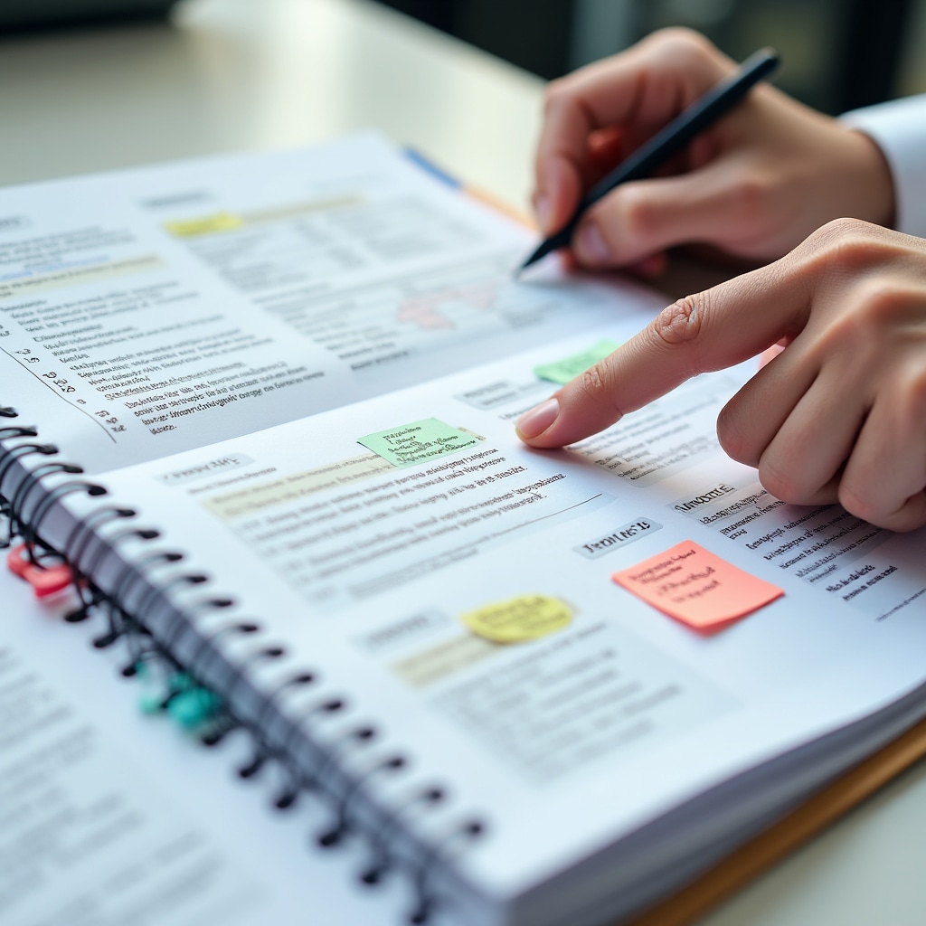 Well-organized guide with tabbed sections and clear structure